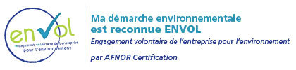 Ma démarche environnementale est reconnue ENVOL
